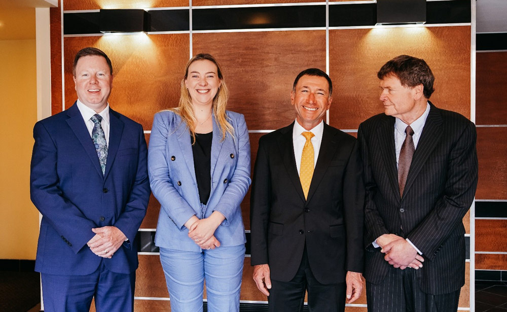 Kevin T. Kavanaugh, Jessica D. Werner, Ray M. Toma and Donald K. S. Petersen